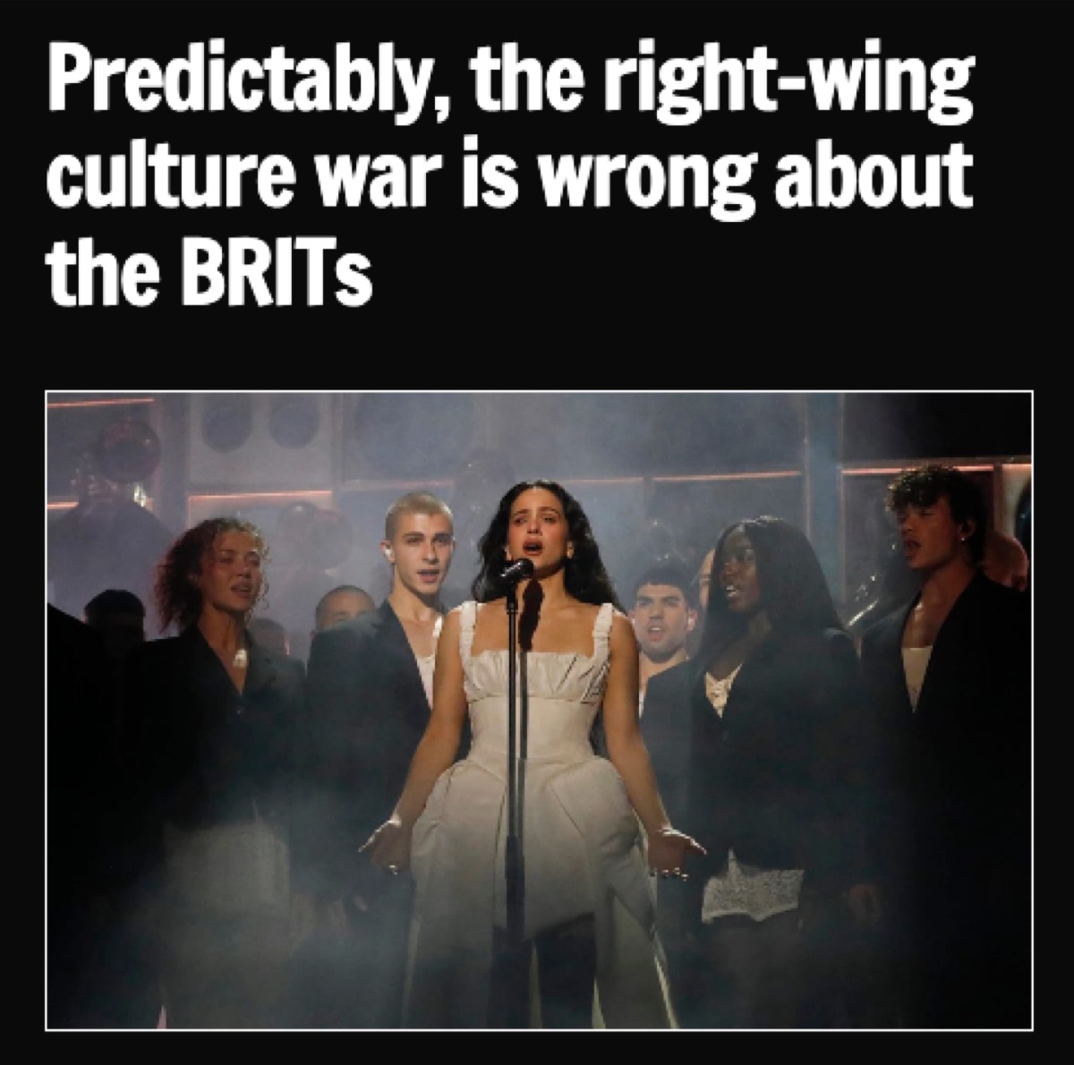 Predictably, the right-wing culture war is wrong about the BRITs