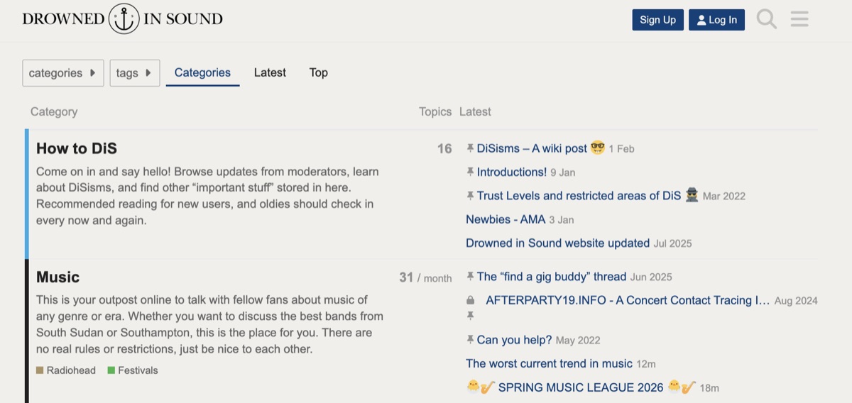 DiS community forums